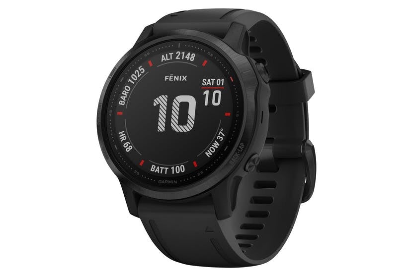 Garmin Fenix 6S Pro Black with Black Band Barnes Jewellers