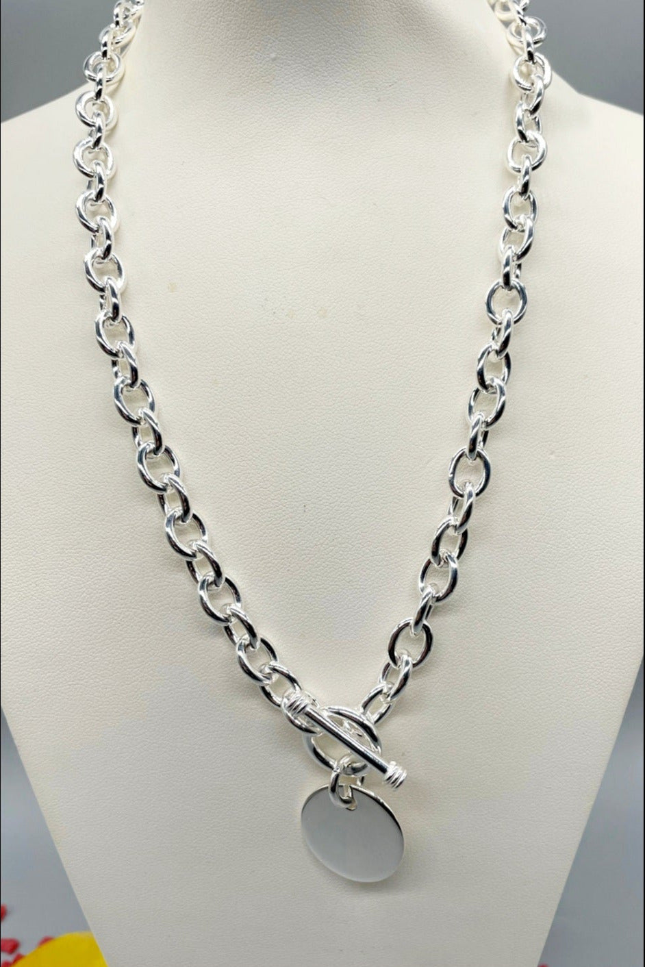 Chunky Solid Silver Tiffany Chain