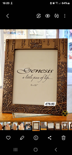 Mr. & Mrs. Picture Frame