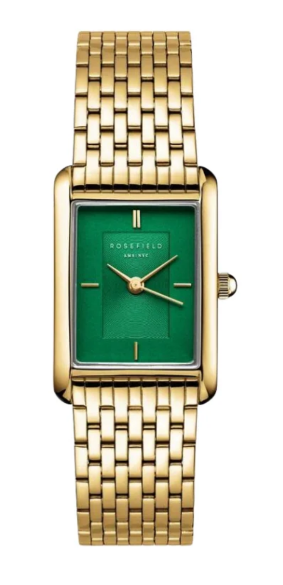 Rosefield Heirloom Emerald Gold Watch