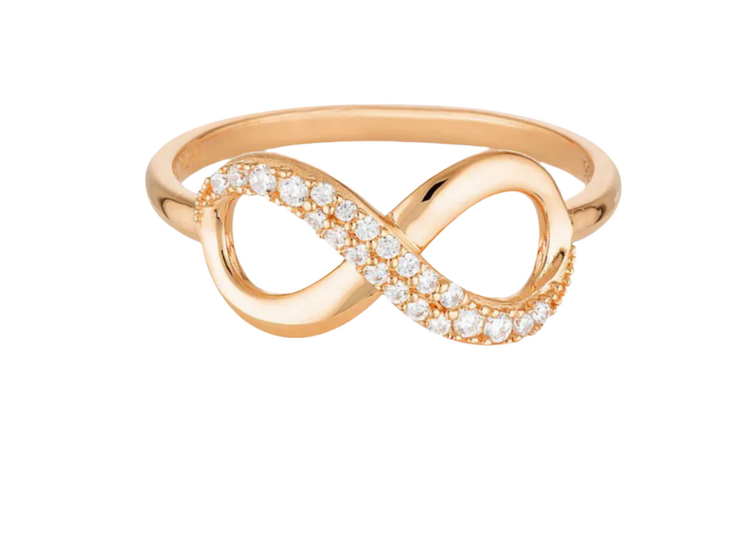 Georgini Love, Faith & Devotion Infinity Rose Gold Ring