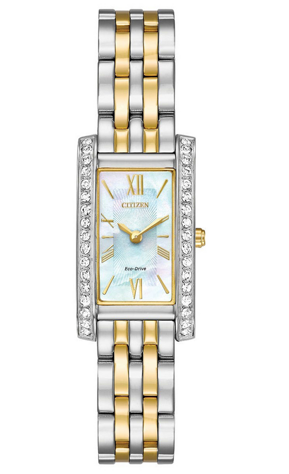 CITIZEN – Silhouette Crystal Two Tone Watch