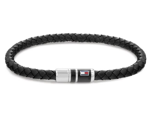 Tommy Hilfiger Mens Casual Leather Bracelet