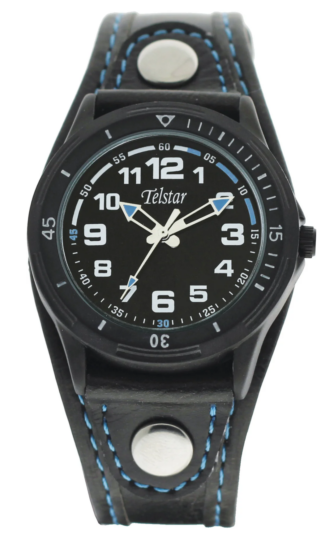 Telstar Boys Black Full Figure Watch