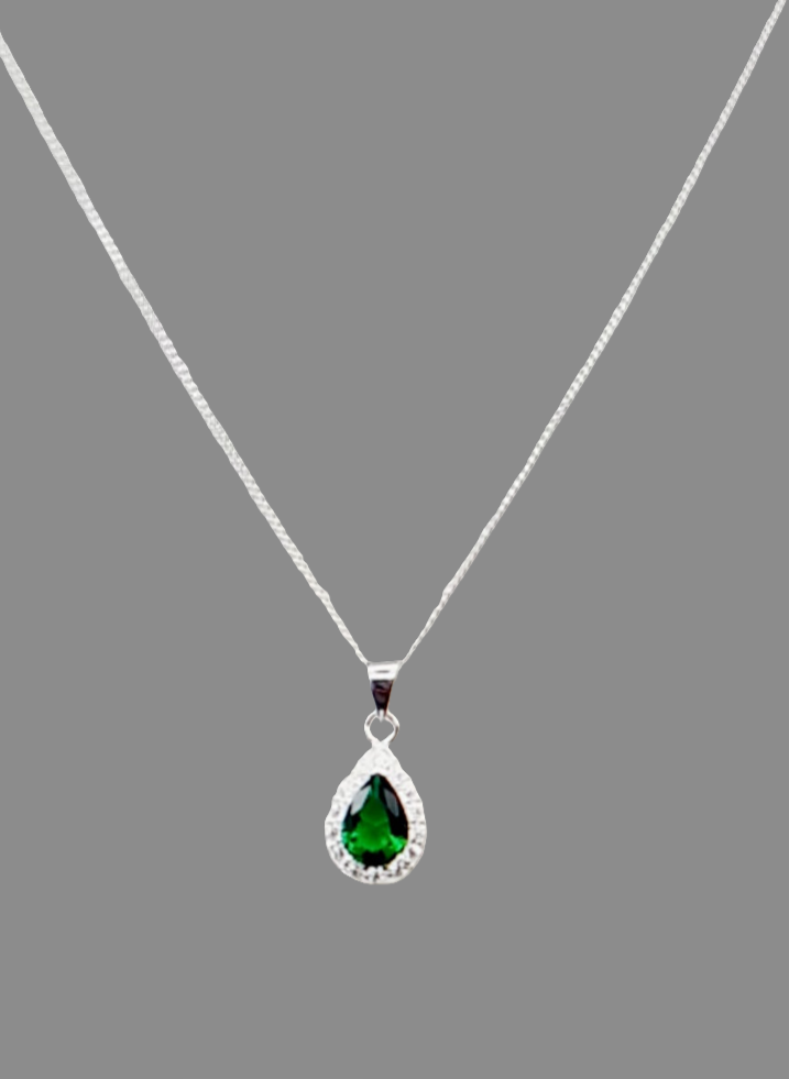 May Birthstone Necklace