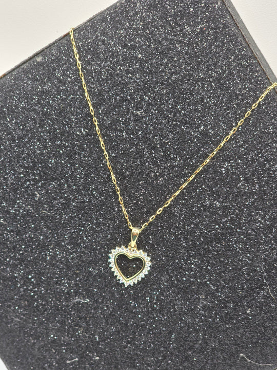 Heart Diamond Necklace