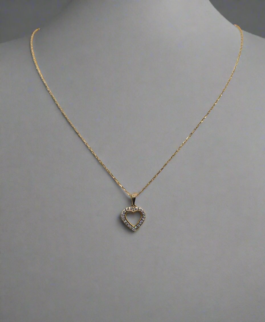 Heart Diamond Necklace