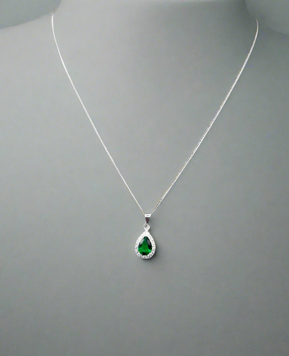 May Birthstone Necklace